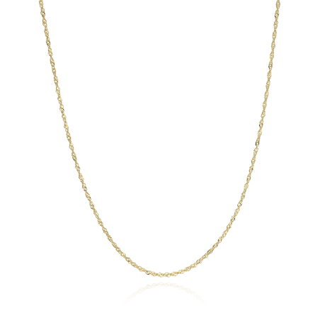 Cadena Singapur Oro 18k 45cm "Soul"