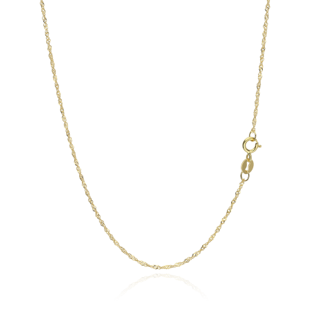 Cadena Singapur Oro 18k 50cm "Soul"