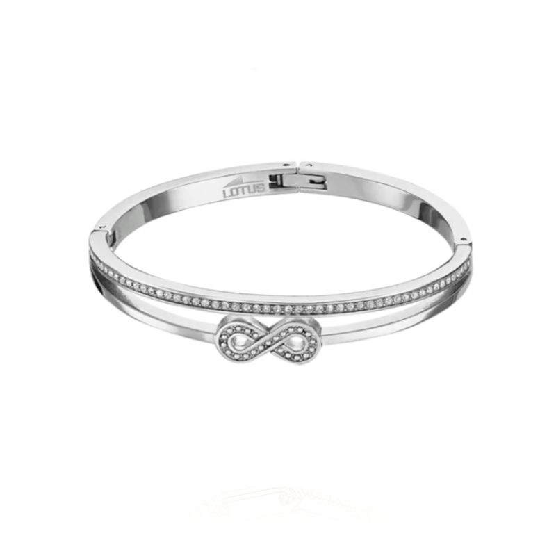 Pulsera Lotus Style mujer bliss infinito acero LS2088-2/2