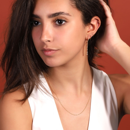 Cadena Singapur Oro 18k 40cm "Soul"