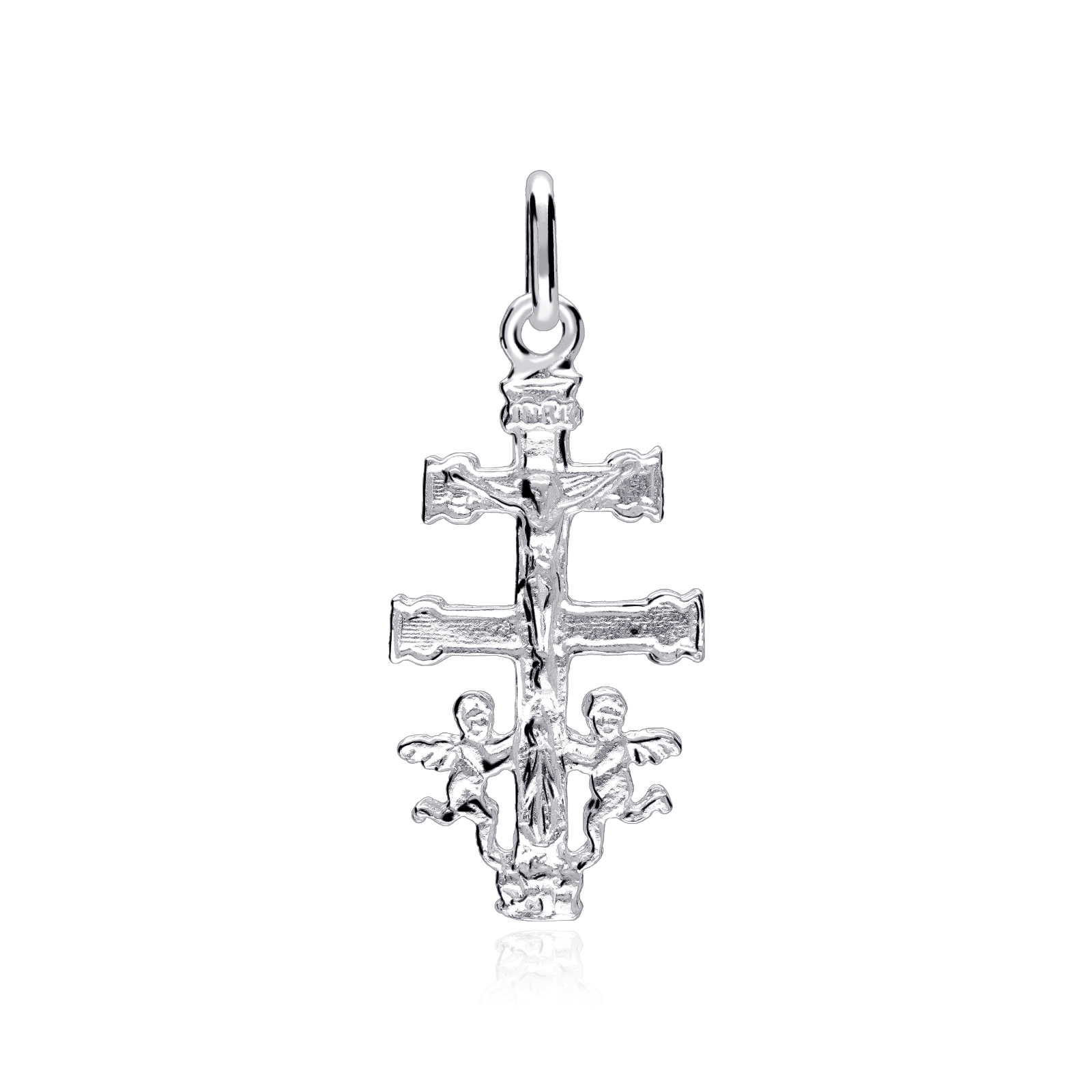 Colgante Cruz Plata Sola - Joyas Danis Y Florencia