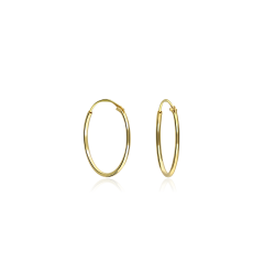 Aros Oro 18k 15mm "Nambour"