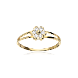 Anillo Oro 18k circonita "Magical"