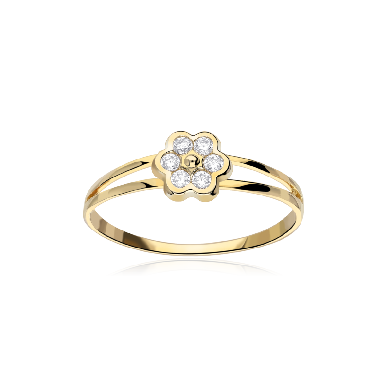 Anillo Oro 18k circonita "Magical"