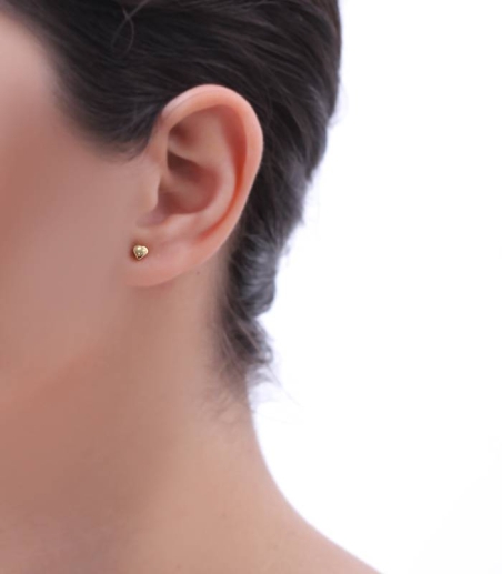 Pendientes Oro 18k "Cuore"