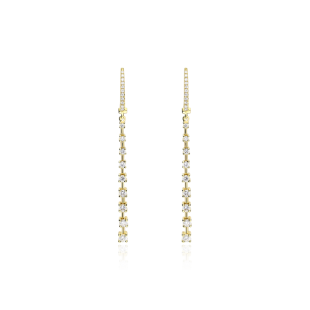Pendientes Oro 18k Diamantes 0.52 cts "Dubai"