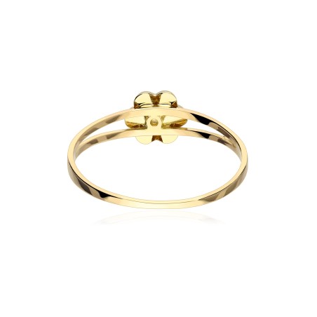 Conjunto Oro 18k, circonita y perla "Magical"