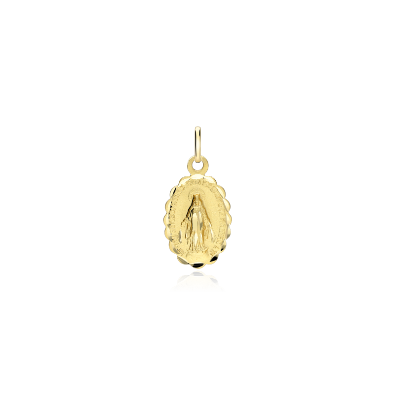 Medalla Virgen Milagrosa Oro 18k 0307442