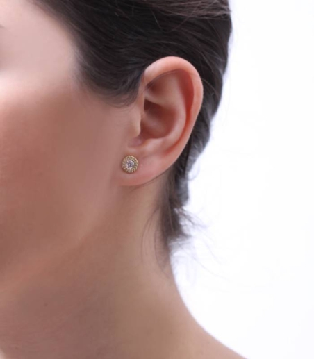 PENDIENTES "ATENEA" ORO 18K