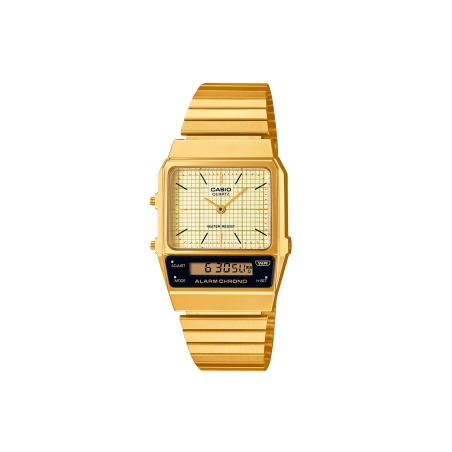 Reloj Casio Edgy Collection dorado AQ-800EG-9AEF
