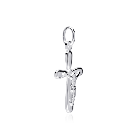 Cruz Plata Primera ley 28 mm "Round"
