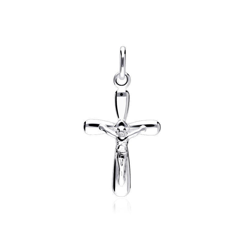 Cruz Plata Primera ley 28 mm "Round"