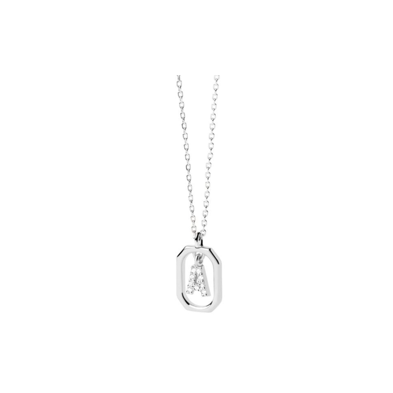Collar Pdpaola letra A mujer plata CO02-512-U Collar Pdpaola letra A mujer plata CO02-512-U