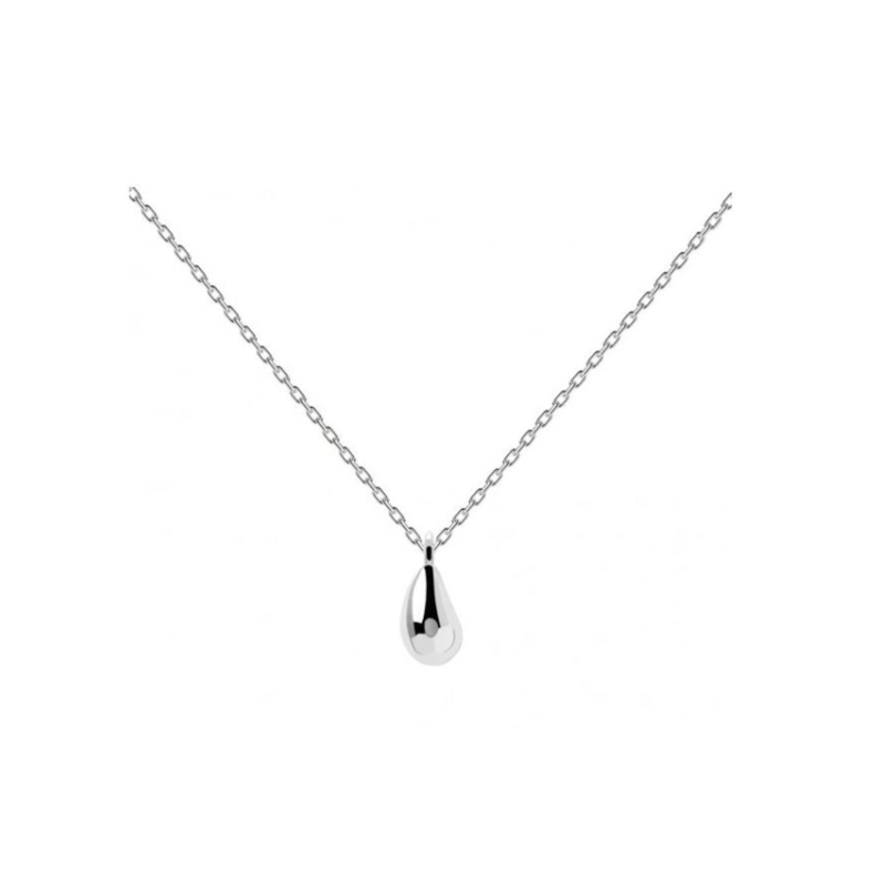 Collar Pdpaola drops mujer plata CO02-497-U