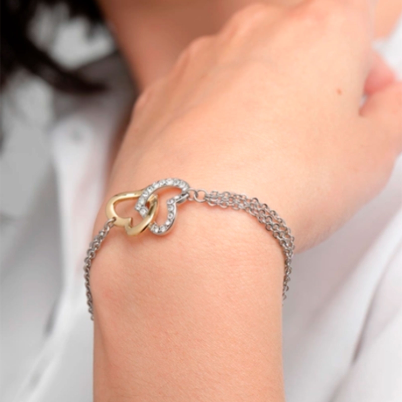 LOTUS STYLE Collana modello LS2117-1/1 della collezione Woman's Heart in acciaio da donna