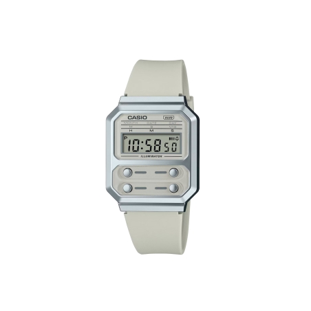 Reloj Casio collection gris mujer A100WEF-8AEF