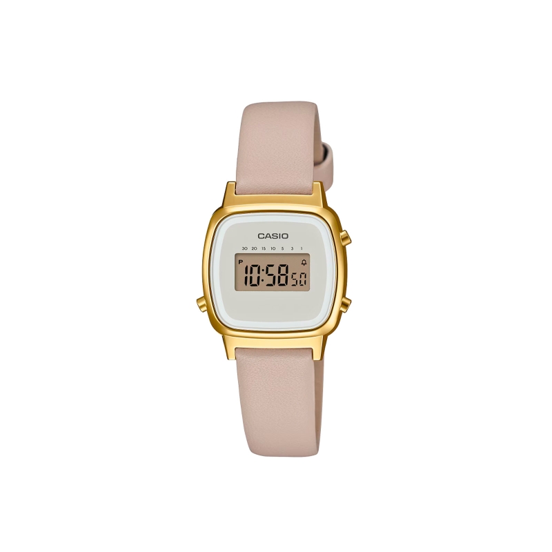 Reloj Casio mini collection acero rosa mujer LA670WEFL-9EF