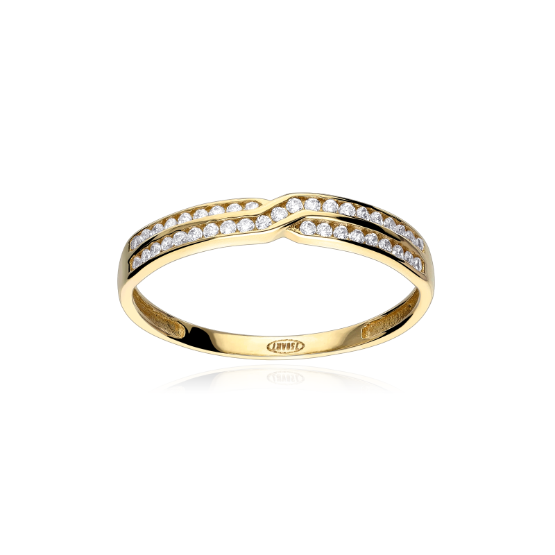 ANILLO "VALLEY" ORO 18K