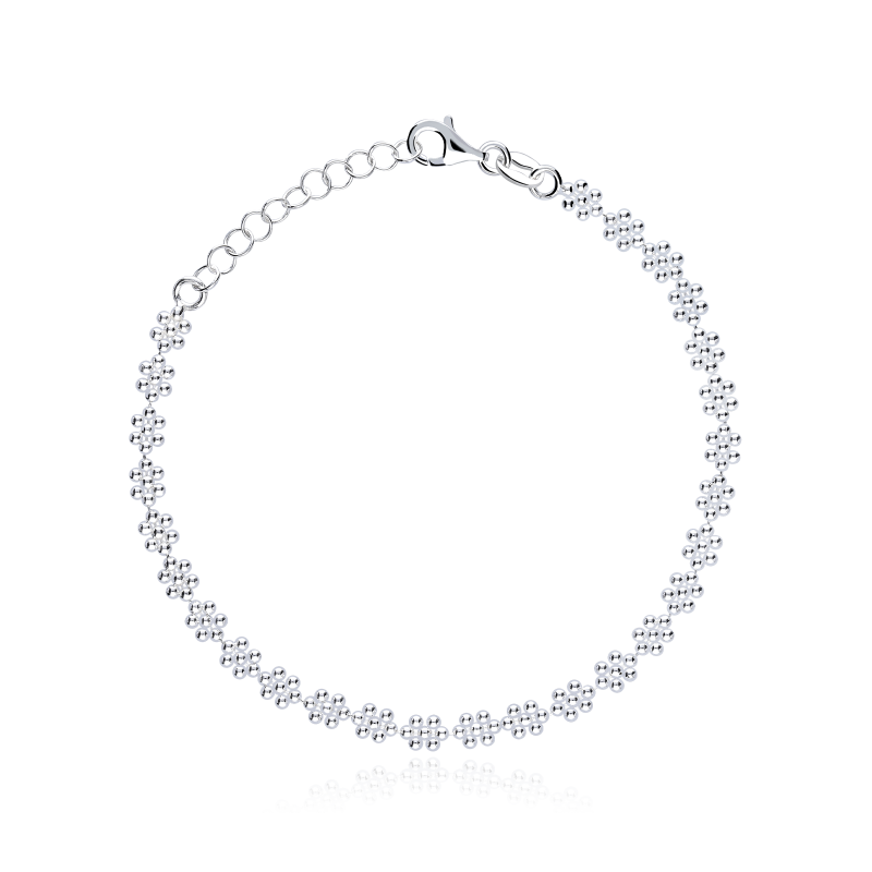 Pulsera plata de primera ley "Serenity"