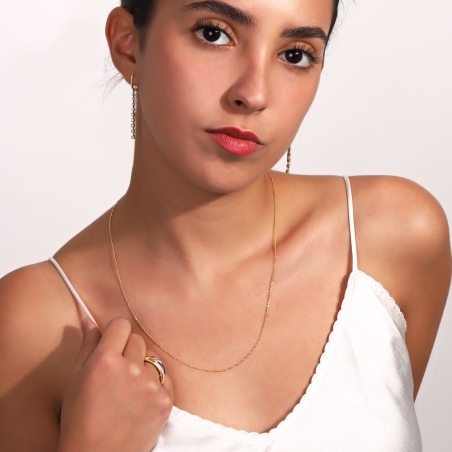 Cadena Singapur Oro 18k 50cm "Soul"