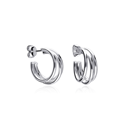 AROS "DREI" PLATA DE PRIMERA LEY 14MM