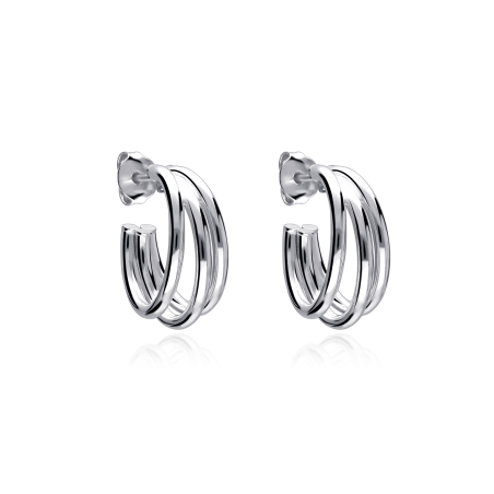 AROS "DREI" PLATA DE PRIMERA LEY 20MM