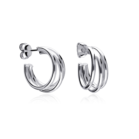 AROS "DREI" PLATA DE PRIMERA LEY 20MM