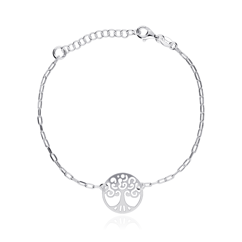 Pulsera plata primera ley "Strom"