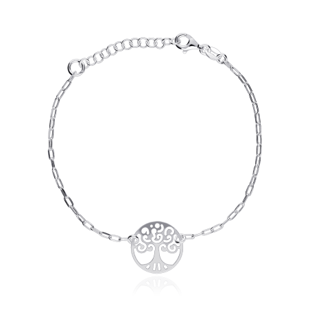 Pulsera plata primera ley "Strom"