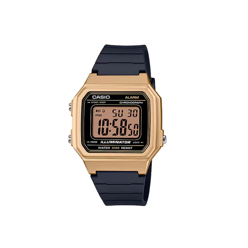 Reloj Casio Illuminator dorado W-217HM-9AVEF