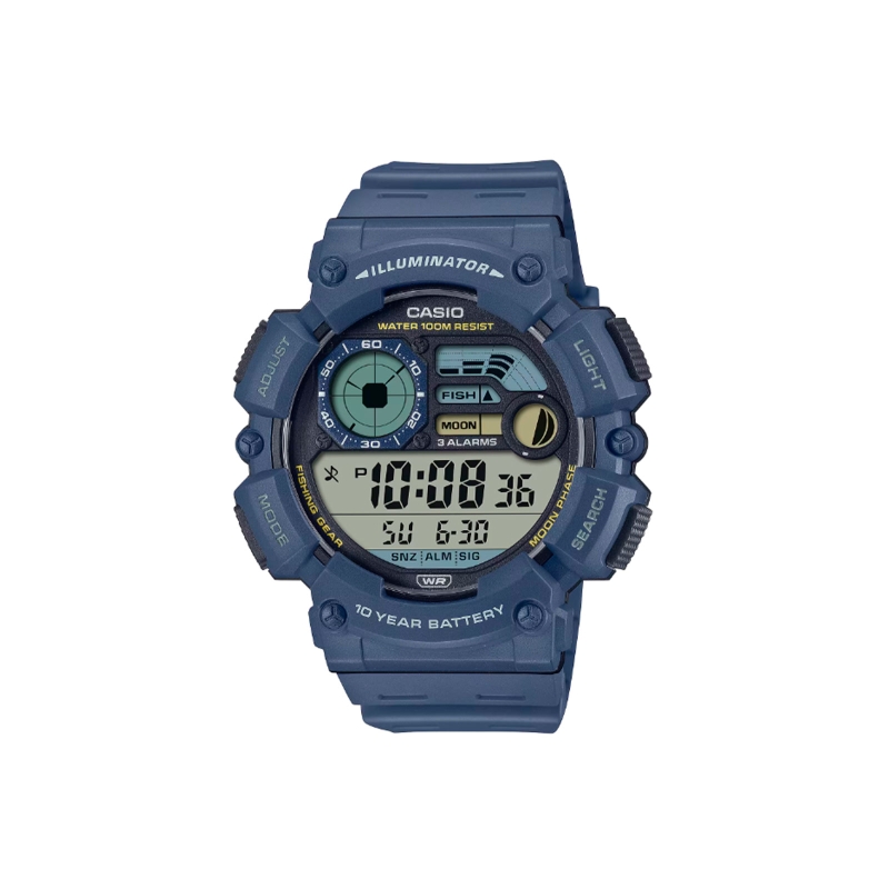 Reloj Casio Illuminator azul WS-1500H-2AVEF