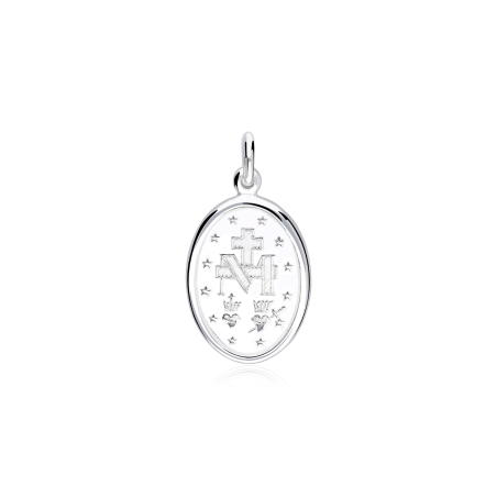 Medalla Plata Virgen de la Milagrosa