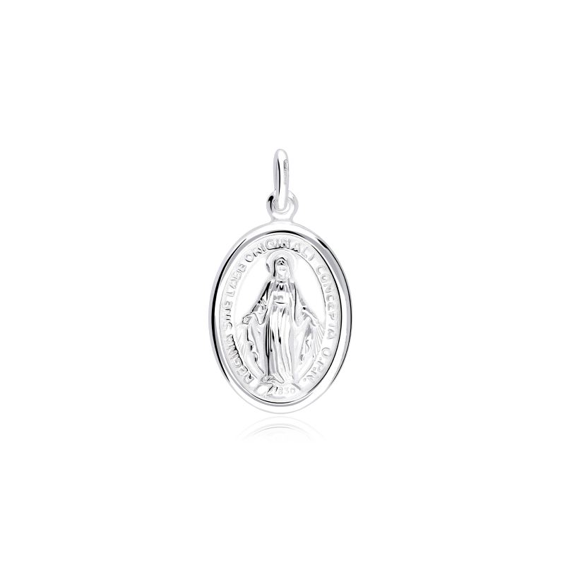 Medalla Plata Virgen de la Milagrosa