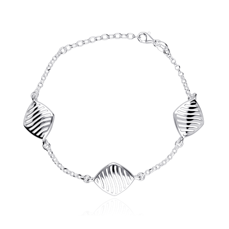 Pulsera plata primera ley "Murian"