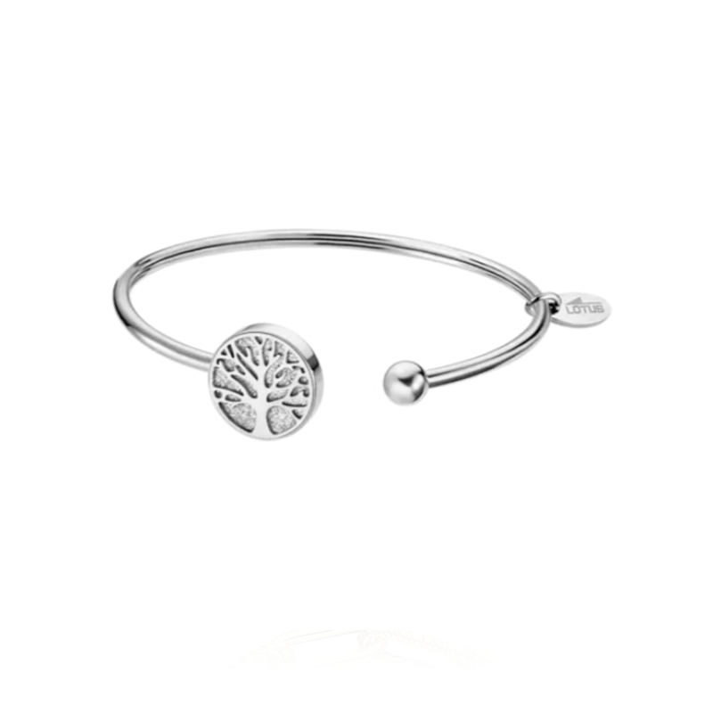 Pulsera Lotus Style mujer árbol de la vida acero inoxidable 316L LS2225-2/3