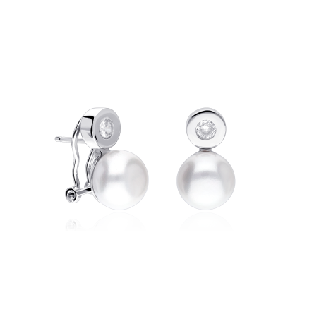 Pendientes Plata Primera Ley Perlas "Izan"