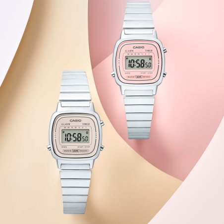 Reloj Casio retro vintage iconic LA670WEA-8AEF