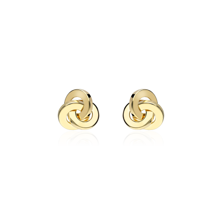 Pendientes Oro 18k "Entrelazados"
