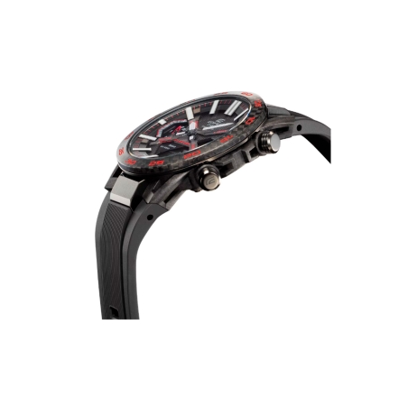 Reloj Casio Edifice acero negro correa resina ECB-2000PB-1A