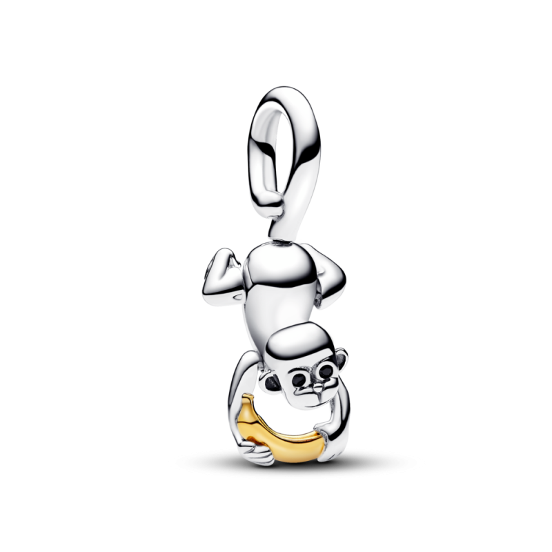 Charm Colgante Mono Móvil en Dos Tonos 763343C01