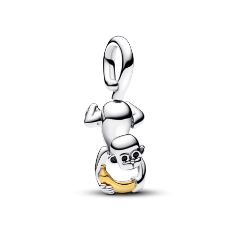 Charm Colgante Mono Móvil en Dos Tonos 763343C01