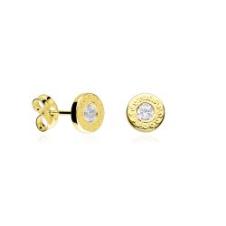 PENDIENTES "ATENEA" ORO 18K