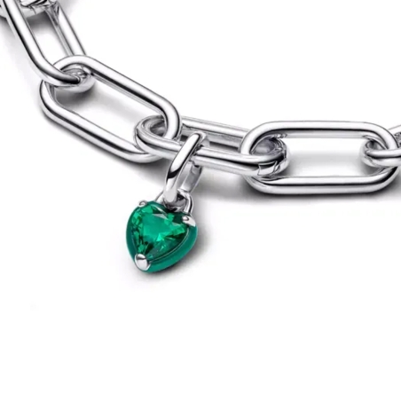 Charm Pandora ME Corazón Verde​ 793042C03