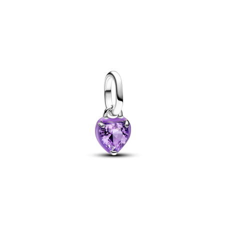 Charm Pandora ME Corazón Morado​ 793042C04