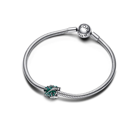 Charm Pandora Monstera Verde 793332C01