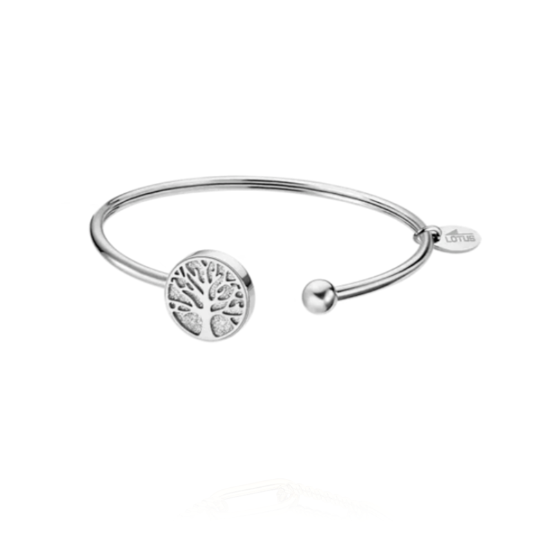 Pulsera Lotus Style mujer árbol de la vida en acero inoxidable 316L LS2225-2/3