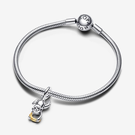 Charm Colgante Mono Móvil en Dos Tonos 763343C01