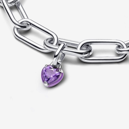 Charm Pandora ME Corazón Morado​ 793042C04