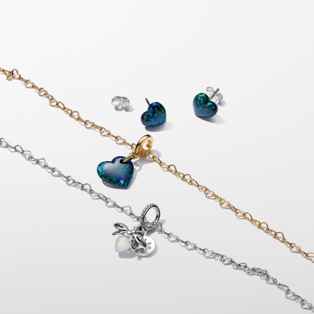 Collar Pandora Corazones Unidos​ 393334C00-45