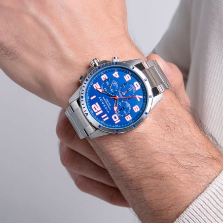 Reloj Viceroy beat acero hombre esfera azul 401373-34